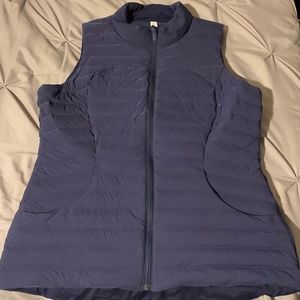 Womens Navy Lululemon Vest